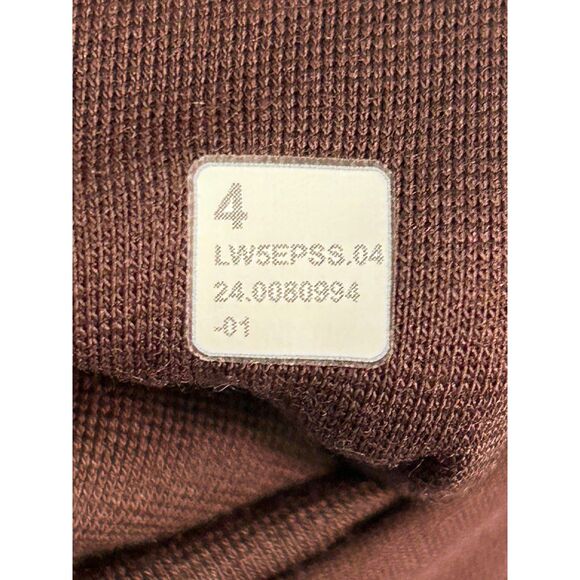 NWT Lululemon Wunder Train High-Rise Tight with Pockets 25" size 4 Espresso - Picture 6 of 6